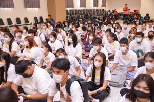 กองพัฒนานักศึกษาจัดโครงการพัฒนาคุณธรรม จริยธรรม นักศึกษาใหม่ We are TRU