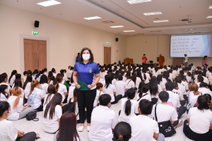 กองพัฒนานักศึกษาจัดโครงการพัฒนาคุณธรรม จริยธรรม นักศึกษาใหม่ We are TRU