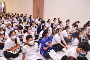 กองพัฒนานักศึกษาจัดโครงการพัฒนาคุณธรรม จริยธรรม นักศึกษาใหม่ We are TRU