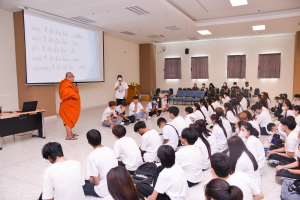 กองพัฒนานักศึกษาจัดโครงการพัฒนาคุณธรรม จริยธรรม นักศึกษาใหม่ We are TRU