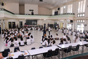 กองพัฒนานักศึกษาจัดโครงการพัฒนาคุณธรรม จริยธรรม นักศึกษาใหม่ We are TRU
