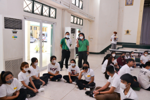 กองพัฒนานักศึกษาจัดโครงการพัฒนาคุณธรรม จริยธรรม นักศึกษาใหม่ We are TRU