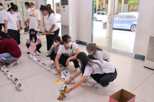 กองพัฒนานักศึกษาจัดโครงการพัฒนาคุณธรรม จริยธรรม นักศึกษาใหม่ We are TRU