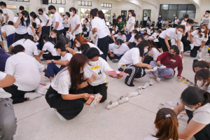 กองพัฒนานักศึกษาจัดโครงการพัฒนาคุณธรรม จริยธรรม นักศึกษาใหม่ We are TRU