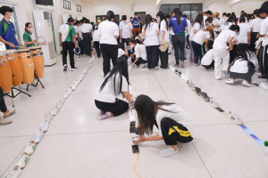 กองพัฒนานักศึกษาจัดโครงการพัฒนาคุณธรรม จริยธรรม นักศึกษาใหม่ We are TRU
