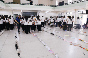 กองพัฒนานักศึกษาจัดโครงการพัฒนาคุณธรรม จริยธรรม นักศึกษาใหม่ We are TRU