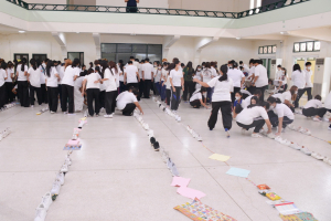 กองพัฒนานักศึกษาจัดโครงการพัฒนาคุณธรรม จริยธรรม นักศึกษาใหม่ We are TRU