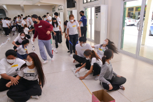 กองพัฒนานักศึกษาจัดโครงการพัฒนาคุณธรรม จริยธรรม นักศึกษาใหม่ We are TRU
