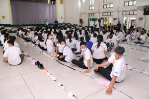 กองพัฒนานักศึกษาจัดโครงการพัฒนาคุณธรรม จริยธรรม นักศึกษาใหม่ We are TRU
