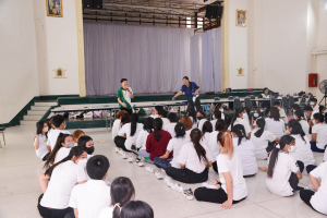 กองพัฒนานักศึกษาจัดโครงการพัฒนาคุณธรรม จริยธรรม นักศึกษาใหม่ We are TRU
