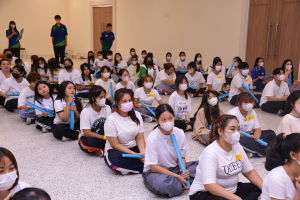 กองพัฒนานักศึกษาจัดโครงการพัฒนาคุณธรรม จริยธรรม นักศึกษาใหม่ We are TRU