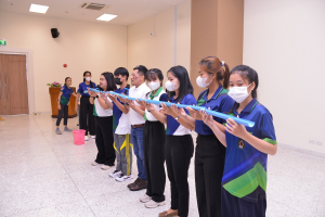 กองพัฒนานักศึกษาจัดโครงการพัฒนาคุณธรรม จริยธรรม นักศึกษาใหม่ We are TRU