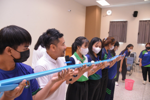 กองพัฒนานักศึกษาจัดโครงการพัฒนาคุณธรรม จริยธรรม นักศึกษาใหม่ We are TRU