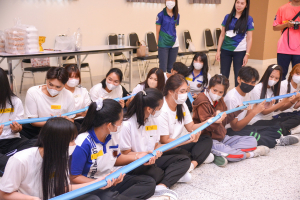กองพัฒนานักศึกษาจัดโครงการพัฒนาคุณธรรม จริยธรรม นักศึกษาใหม่ We are TRU