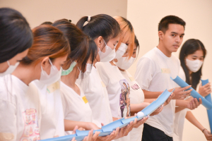 กองพัฒนานักศึกษาจัดโครงการพัฒนาคุณธรรม จริยธรรม นักศึกษาใหม่ We are TRU