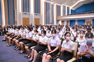 คณะครุศาสตร์ จัดพิธีฝากตัวเป็นศิษย์ รับขวัญนักศึกษาสายครู มรท.
