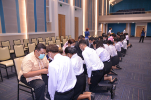คณะครุศาสตร์ จัดพิธีฝากตัวเป็นศิษย์ รับขวัญนักศึกษาสายครู มรท.