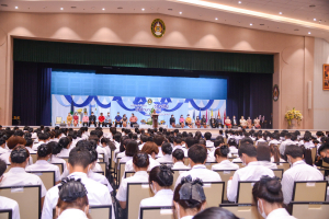 คณะครุศาสตร์ จัดพิธีฝากตัวเป็นศิษย์ รับขวัญนักศึกษาสายครู มรท.