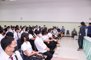 คณะเทคโนโลยีอุตสาหกรรม จัดพิธีปฐมนิเทศนักศึกษาชั้นปีที่ 1