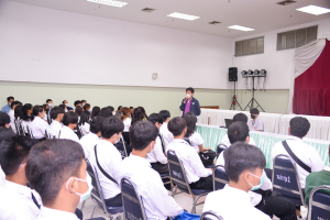 คณะเทคโนโลยีอุตสาหกรรม จัดพิธีปฐมนิเทศนักศึกษาชั้นปีที่ 1