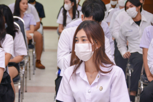 คณะเทคโนโลยีอุตสาหกรรม จัดพิธีปฐมนิเทศนักศึกษาชั้นปีที่ 1
