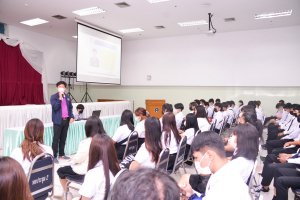 คณะเทคโนโลยีอุตสาหกรรม จัดพิธีปฐมนิเทศนักศึกษาชั้นปีที่ 1