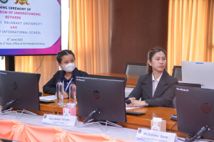 พิธีลงนาม MOU ระหว่าง มหาวิทยาลัยราชภัฏเทพสตรี กับ โรงเรียนนานาชาติเครสท์วิว
