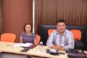 การประชุม คกก.สรรหา ผอ.สถาบันวิจัยฯ