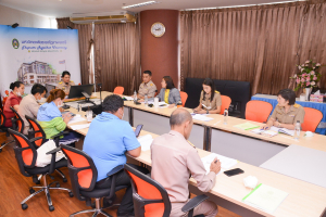 การประชุมเตรียมงานพิธีพระราชทานปริญญาบัตร ประจำปี พ.ศ.2566