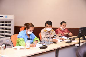 การประชุมเตรียมงานพิธีพระราชทานปริญญาบัตร ประจำปี พ.ศ.2566