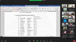 การประชุมเตรียมงานพิธีพระราชทานปริญญาบัตร ประจำปี พ.ศ.2566