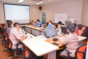 การประชุมเตรียมงานพิธีพระราชทานปริญญาบัตร ประจำปี พ.ศ.2566