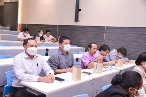 การประชุมบุคลากรสายวิชาการ มรท. สำหรับหลักสูตรครุศาสตรบัณฑิต และครุศาสตร์อุตสาหกรรมบัณฑิต ประจำปีการศึกษา 2566