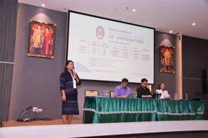 การประชุมบุคลากรสายวิชาการ มรท. สำหรับหลักสูตรครุศาสตรบัณฑิต และครุศาสตร์อุตสาหกรรมบัณฑิต ประจำปีการศึกษา 2566