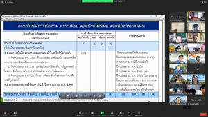 ผู้บริหาร มรท. และผู้เกี่ยวข้อง ร่วมรับฟังการแจ้งผลการติดตาม ตรวจสอบฯ ปีงบประมาณ พ.ศ.2566 ระยะ 6 เดือน