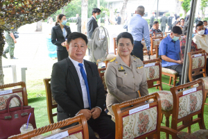 อธิการบดี มรท. ร่วมพิธีอัญเชิญพระบรมราชานุสาวรีย์สมเด็จพระนารายณ์มหาราช ขึ้นสู่แท่นประดิษฐาน ภายใน มทบ.13