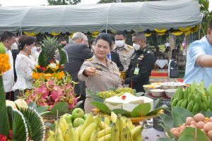 อธิการบดี มรท. ร่วมพิธีอัญเชิญพระบรมราชานุสาวรีย์สมเด็จพระนารายณ์มหาราช ขึ้นสู่แท่นประดิษฐาน ภายใน มทบ.13