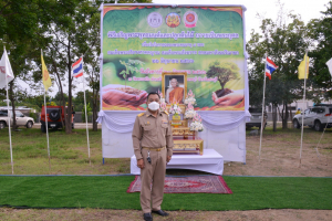 มรท. ร่วมพิธีเจริญพระพุทธมนต์และปลูกต้นไม้ ถวายเป็นพระกุศล ในโอกาสฉลองพระชนมายุ 8 รอบ สมเด็จพระสังฆราช