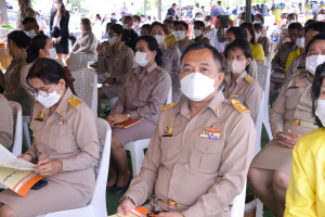 มรท. ร่วมพิธีเจริญพระพุทธมนต์และปลูกต้นไม้ ถวายเป็นพระกุศล ในโอกาสฉลองพระชนมายุ 8 รอบ สมเด็จพระสังฆราช