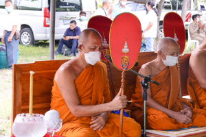 มรท. ร่วมพิธีเจริญพระพุทธมนต์และปลูกต้นไม้ ถวายเป็นพระกุศล ในโอกาสฉลองพระชนมายุ 8 รอบ สมเด็จพระสังฆราช
