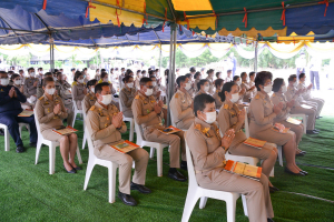 มรท. ร่วมพิธีเจริญพระพุทธมนต์และปลูกต้นไม้ ถวายเป็นพระกุศล ในโอกาสฉลองพระชนมายุ 8 รอบ สมเด็จพระสังฆราช