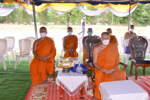 มรท. ร่วมพิธีเจริญพระพุทธมนต์และปลูกต้นไม้ ถวายเป็นพระกุศล ในโอกาสฉลองพระชนมายุ 8 รอบ สมเด็จพระสังฆราช