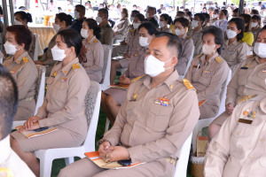 มรท. ร่วมพิธีเจริญพระพุทธมนต์และปลูกต้นไม้ ถวายเป็นพระกุศล ในโอกาสฉลองพระชนมายุ 8 รอบ สมเด็จพระสังฆราช