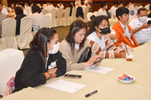 มรท. จัดอบรมหนึ่งวิสัยทัศน์ หนึ่งดวงใจ สานสัมพันธ์น้องพี่เทพสตรี สู่การพัฒนามหาวิทยาลัยที่ยั่งยืน