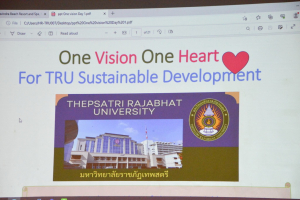 มรท. จัดอบรมหนึ่งวิสัยทัศน์ หนึ่งดวงใจ สานสัมพันธ์น้องพี่เทพสตรี สู่การพัฒนามหาวิทยาลัยที่ยั่งยืน