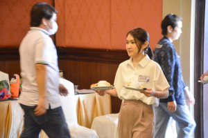 มรท. จัดอบรมหนึ่งวิสัยทัศน์ หนึ่งดวงใจ สานสัมพันธ์น้องพี่เทพสตรี สู่การพัฒนามหาวิทยาลัยที่ยั่งยืน