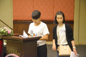 มรท. จัดอบรมหนึ่งวิสัยทัศน์ หนึ่งดวงใจ สานสัมพันธ์น้องพี่เทพสตรี สู่การพัฒนามหาวิทยาลัยที่ยั่งยืน