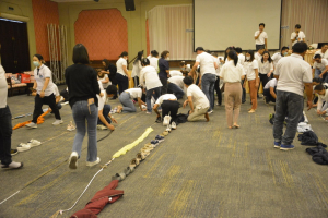 มรท. จัดอบรมหนึ่งวิสัยทัศน์ หนึ่งดวงใจ สานสัมพันธ์น้องพี่เทพสตรี สู่การพัฒนามหาวิทยาลัยที่ยั่งยืน