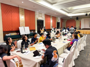 มรท. จัดอบรมหนึ่งวิสัยทัศน์ หนึ่งดวงใจ สานสัมพันธ์น้องพี่เทพสตรี สู่การพัฒนามหาวิทยาลัยที่ยั่งยืน