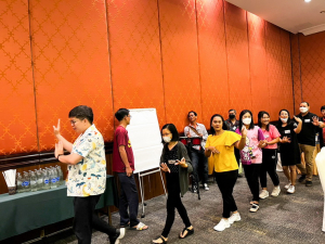 มรท. จัดอบรมหนึ่งวิสัยทัศน์ หนึ่งดวงใจ สานสัมพันธ์น้องพี่เทพสตรี สู่การพัฒนามหาวิทยาลัยที่ยั่งยืน